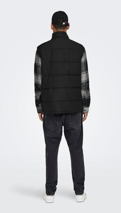 Actual product image Only & Sons Onsjake Quilted Vest Otw (XS)