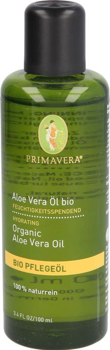 Primavera Olio base Aloe Vera Oil* biologico (Olio corpo, 100 ml)