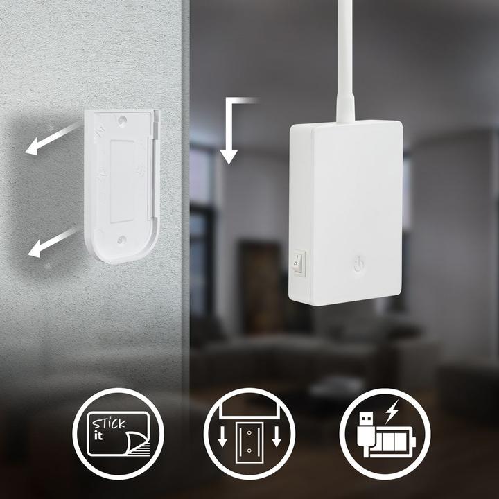 Produktbild Briloner CIELO LED Leseleuchte - Weiss (150 lm)