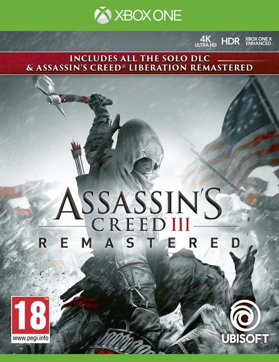 Produktbild Ubisoft Assassin's Creed III (3) + Liberation HD Remaster (Xbox One S, DE)