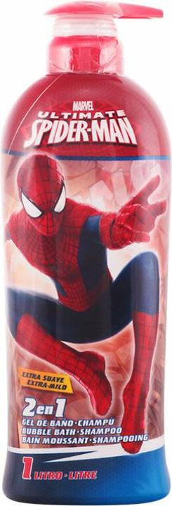 Actual product image SPIDERMAN 2en1 gel baño & champú 1000 ml (1000 ml)