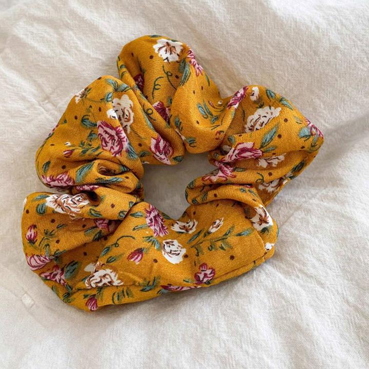 Immagine prodotto Avizar Scrunchie Weiche Blumenstruktur Sierra (Elastico per capelli)