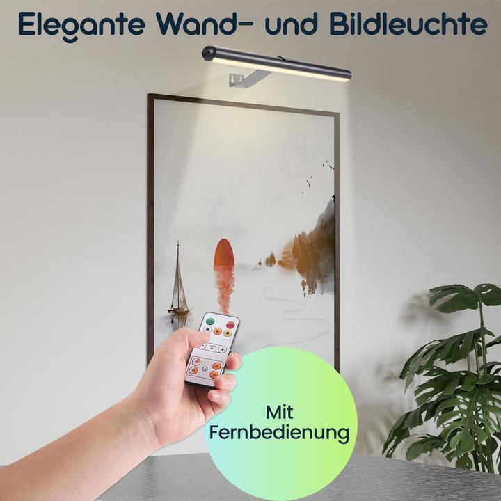 Image du produit Casativo 4er-Set Wandleuchte mit Fernbedienung & Touch Schalter, USB- & Akkubetrieb, dimmbar