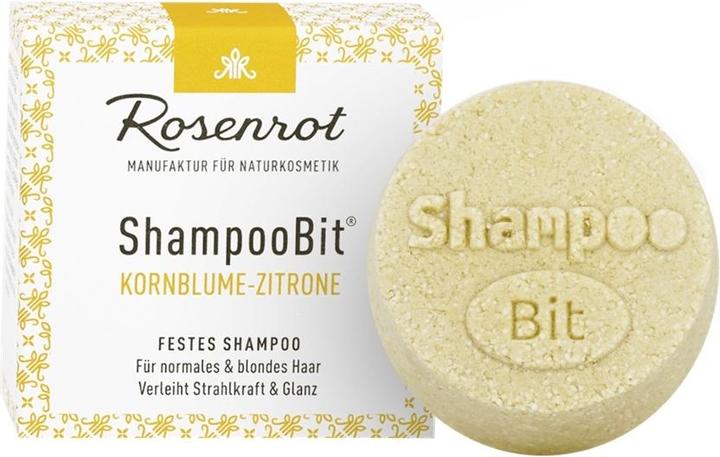 Actual product image Rosenrot ShampooBit Cornflower Citr. (Solid shampoo)