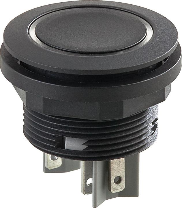 Produktbild Schlegel SSWTLRBOI Drucktaster mit Ringbeleuchtung, schwarz SSWTLRBOI