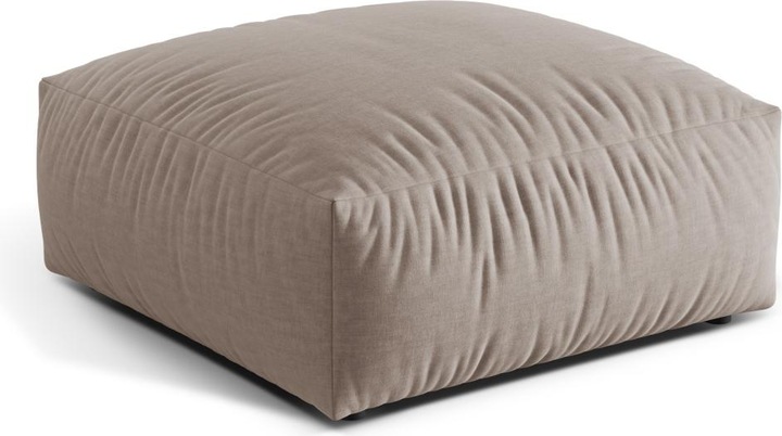 Actual product image Micadoni Modular Pouf, "Martina", 1 Seat, 106x106x44 Made in Europe (Cushioned stools)