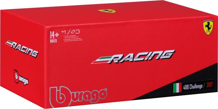 Actual product image Bburago Ferrari 488 Challenge