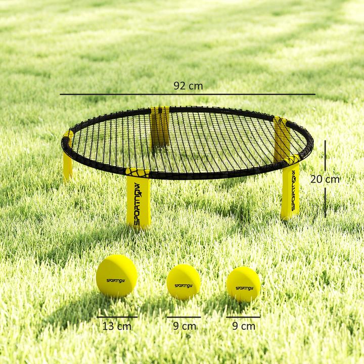 Immagine prodotto SportNow Spikeball-Set Kunststoff, Polyester Gelb