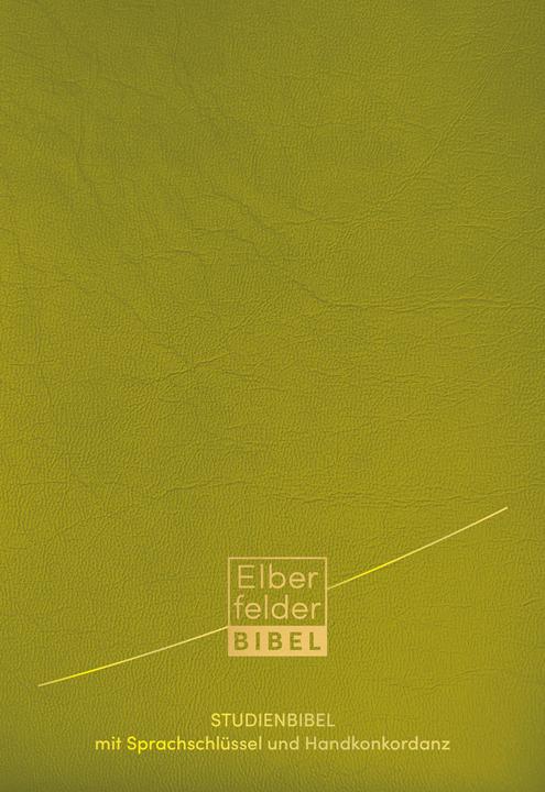 Actual product image Elberfelder Studienbibel, Kunstleder, mit Sprachschlüssel und Handkonkordanz (German, SCM R.Brockhaus, 2023)