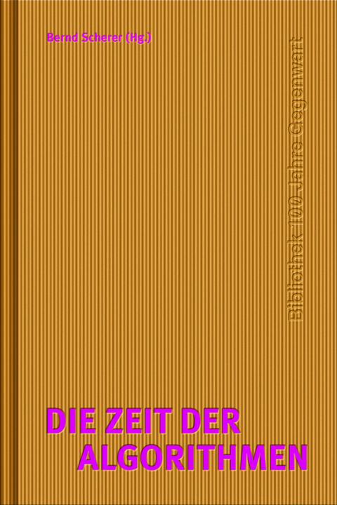 Produktbild Zeit der Algorithmen (Deutsch, 2016)