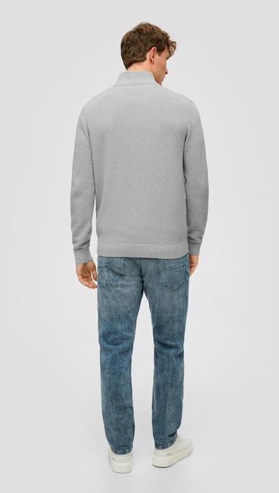 Actual product image s.Oliver Strickjacke Strickjacke mit Stehkragen (M)