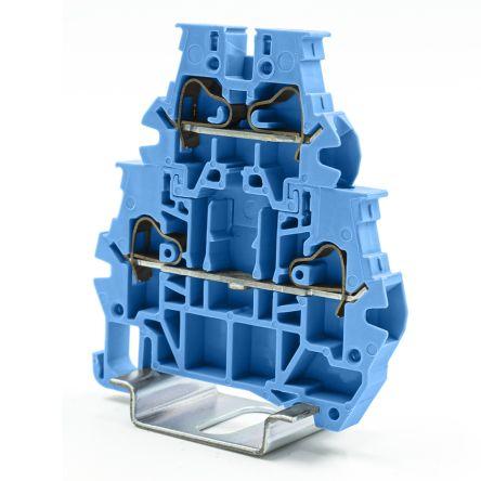 RS PRO Doorgangsblok, 4mm², kooi à