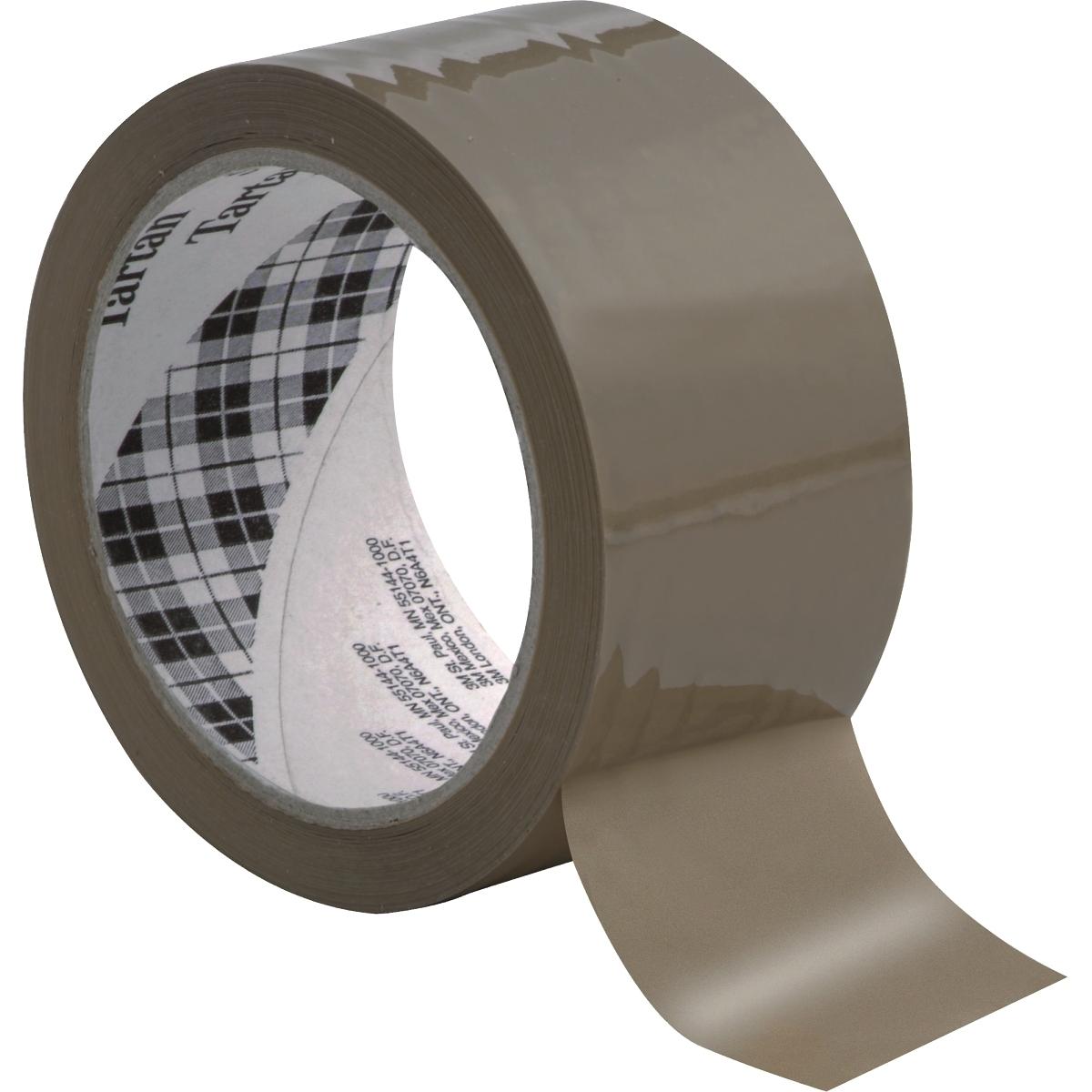 Tartan, Klebeband, Verpackungsband 50mm 66m braun (50 mm)