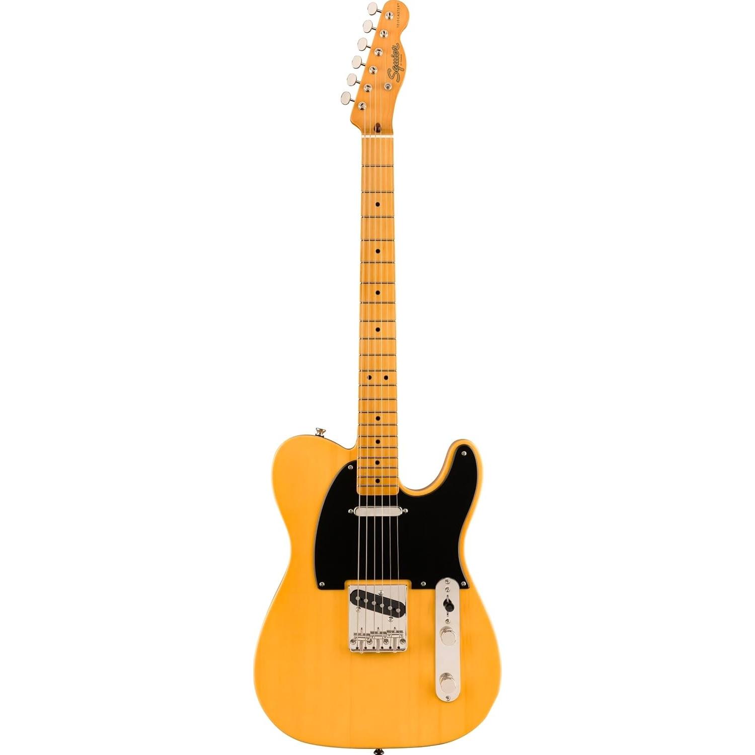 Squier Telecaster Classic Vibe anni '50 (Chitarra elettrica, Pino), Chitarra, Giallo