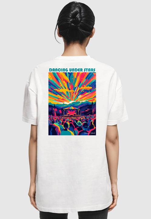 Produktbild Merchcode Ladies Dance Under Stars Oversized Tee - 170049 (L)