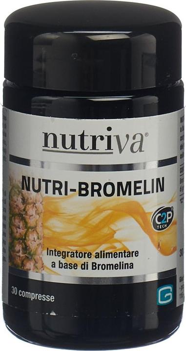 Produktbild Nutriva Nutri-Bromelin Tabl (30 Stück, Tabletten, 170 g)