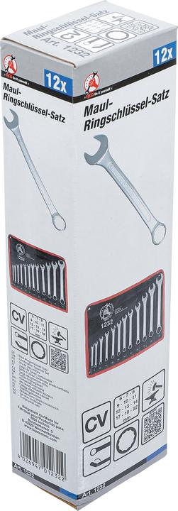 Produktbild BGS Maul-Ringschlüssel-Satz (22 mm, 18 mm, 19 mm, 7 mm, 16 mm, 15 mm, 8 mm, 14 mm, 12 mm, 13 mm, 17 mm, 9 mm, 6 mm, 10  mm, 11 mm, 21 mm, 20 mm)