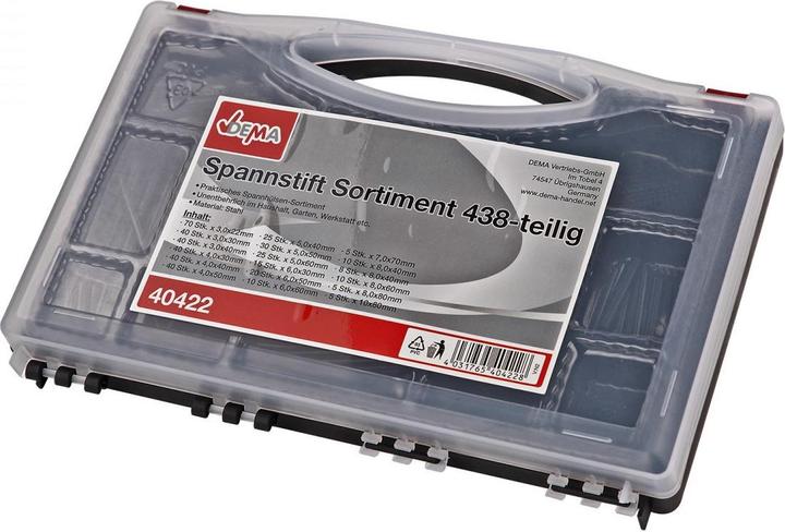 Dema Spannstift Sortiment 438-tlg