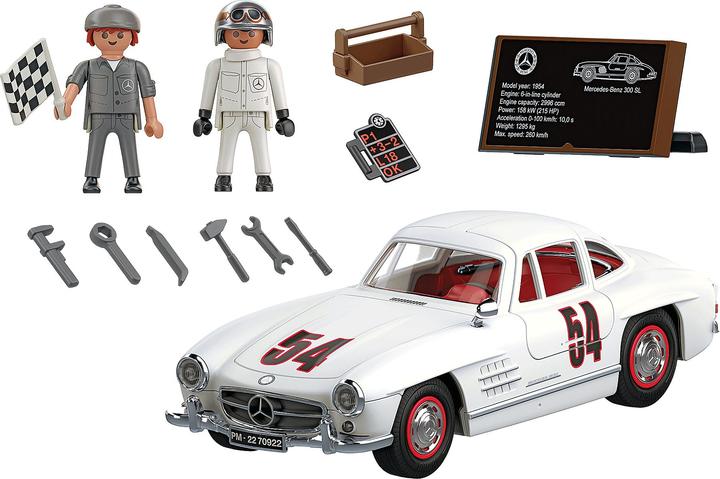 Actual product image Playmobil Mercedes-Benz 300 SL (70922, Playmobil Mercedes Benz)