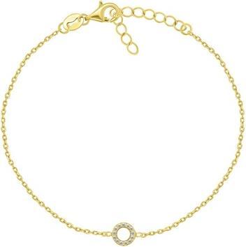 Immagine prodotto Brilio Silver - Charming gold-plated bracelet with zircons BRC17Y
