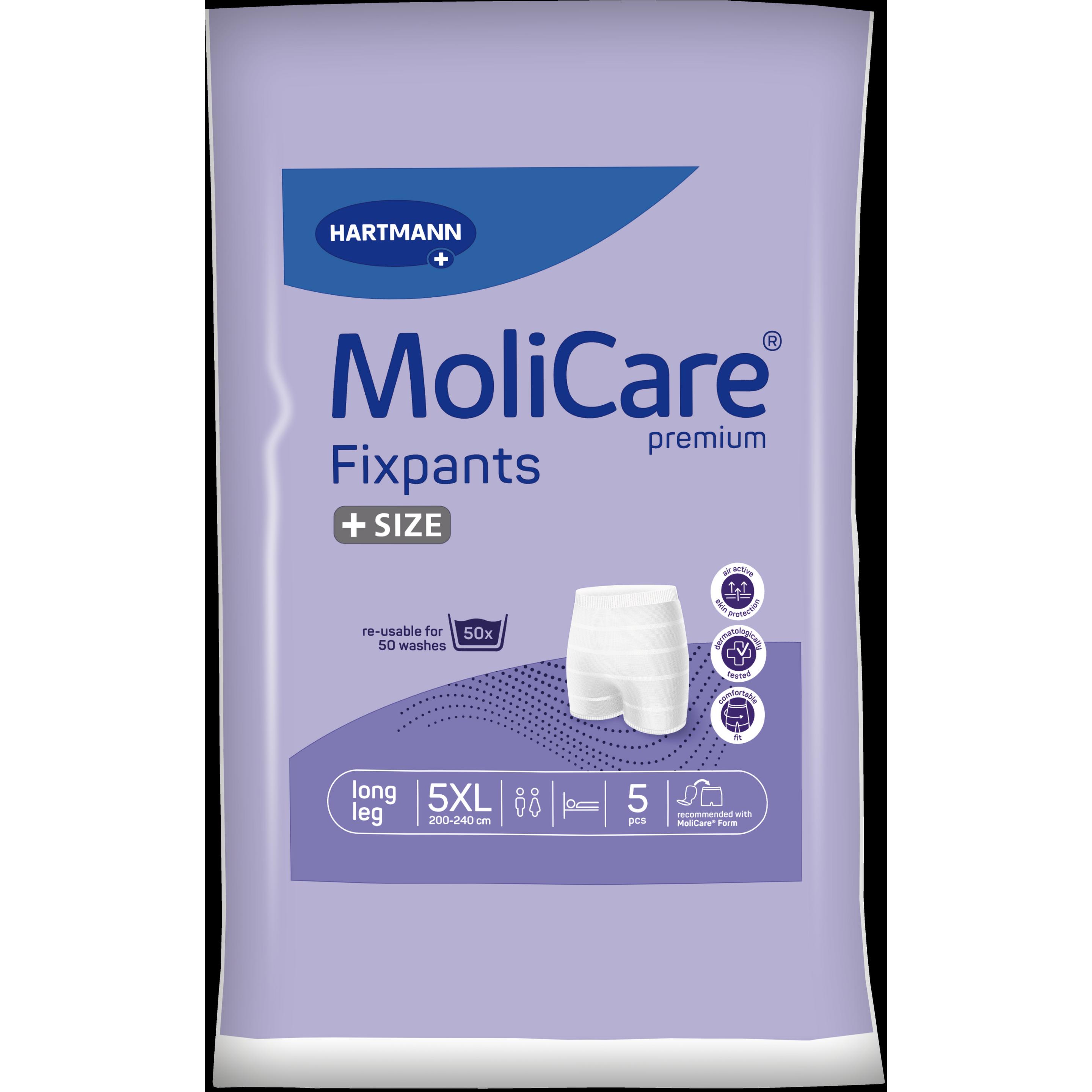 MoliCare, Inkontinenzhygiene, Premium Fixpants long leg Inkontinenz Fixierhose (5 x, XL)