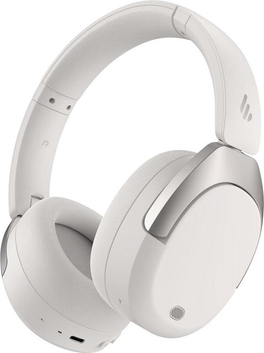Edifier W830NB Bluetooth Headset sand white retail (ANC, 94 h, Kabelgebunden, Kabellos)