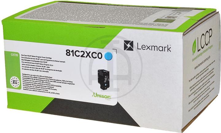 Actual product image Lexmark CS/X73x Rtn 16.2K Cartridge (C)