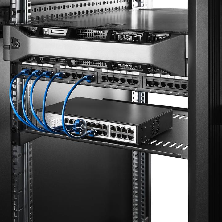 Produktbild StarTech 2-Pack 1u Rack Shelf Vented