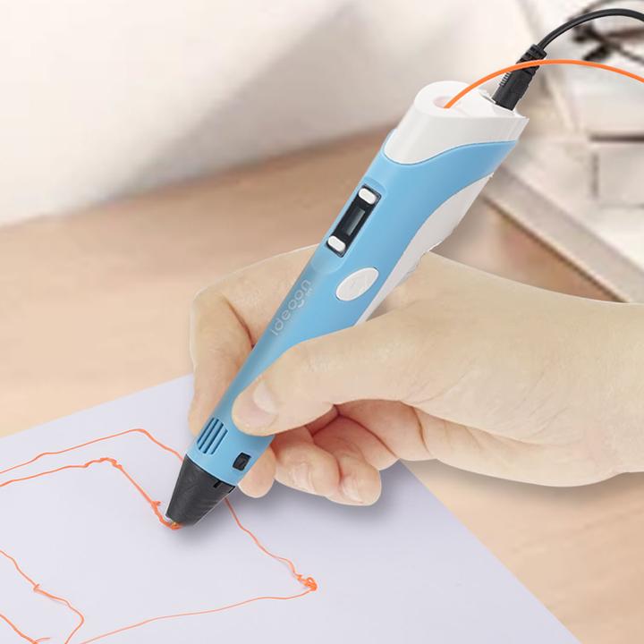 Produktbild Ideoon 3D-Drucker-Stift, USB, inklusive 20 bunte PLA-Filamente