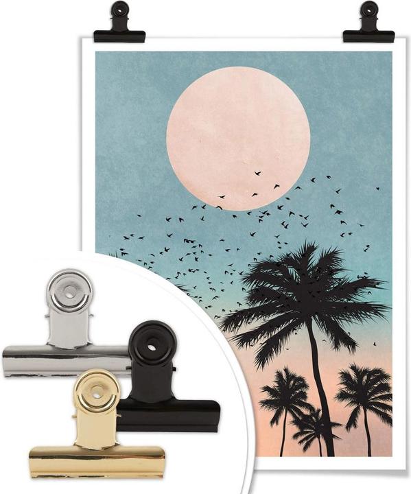 Image du produit Trenddeko Coucher de soleil (60 x 80 cm)
