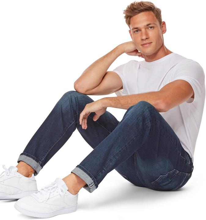 Actual product image Mavi Marcus Jeans Slim Straight Fit dark brushed ultra move (W28/L32)