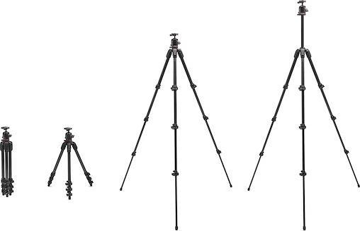 Actual product image Manfrotto 055XPRO AS carbon tripod w/BH (Carbon)
