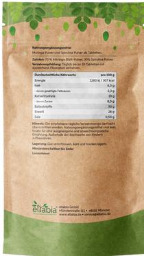 Image du produit Eltabia Moringa en comprimés (400 pcs, Cachets)
