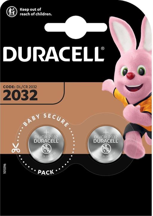 Duracell Celle a bottone al litio (2 pz., CR2032, 230 mAh)