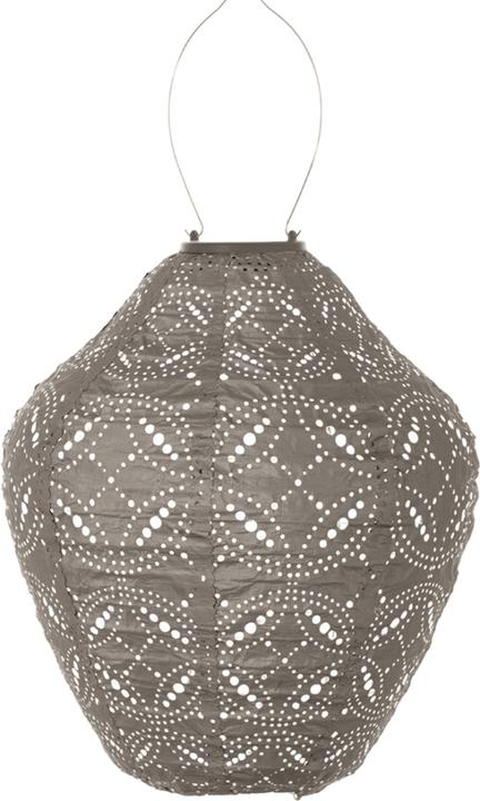 Actual product image Lumiz Solarlaterne: Jar 30 Mandela – Taupe 100%