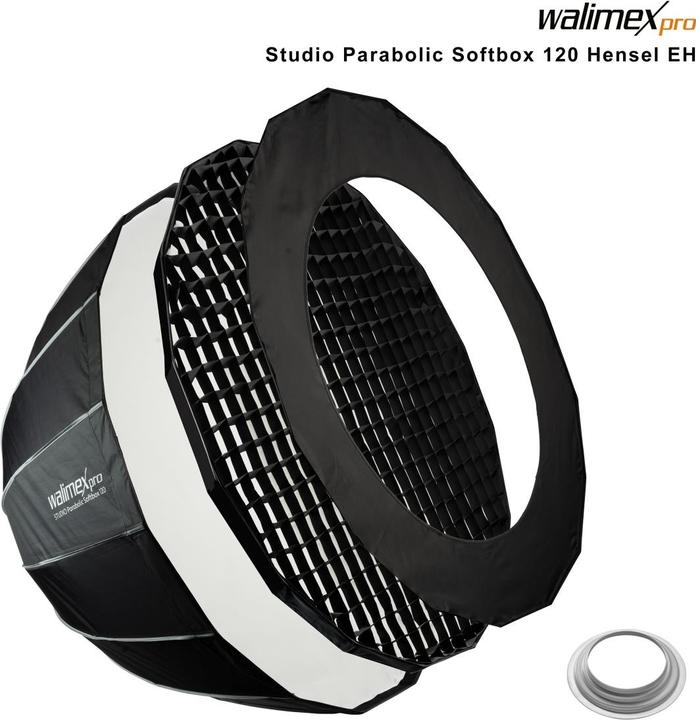 Produktbild Walimex pro Studio Parabolic Softbox 120 Hensel EH (Parabole Softbox, 120 cm)