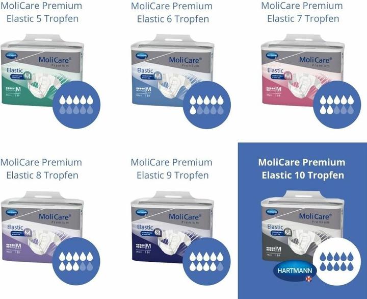 Produktbild MoliCare Elastic 10 Inkontinenz Slip (22 x, Mini)