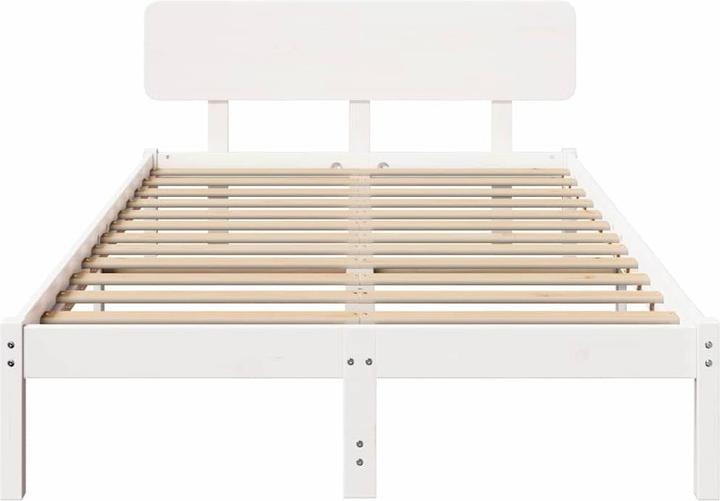 Actual product image vidaXL Holz-Bettgestell (120 x 190 cm)