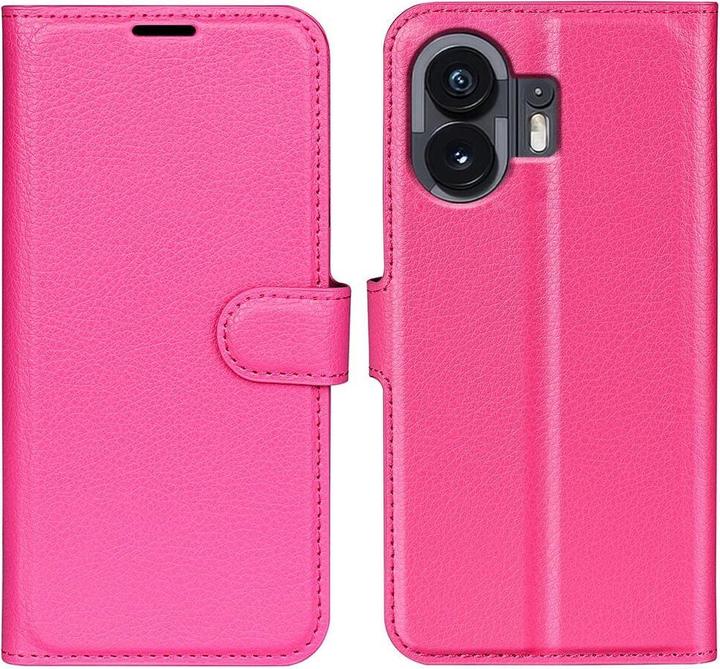Actual product image Cover-Discount Nothing Phone (2) - Leather case pink (Nothing Phone (2))