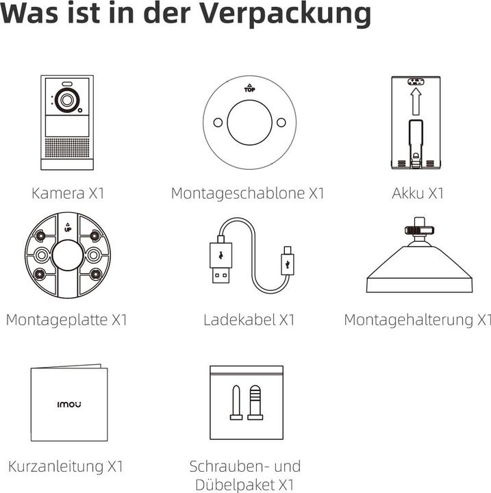 Produktbild Imou Ethernet camera / IP Cam (2560 x 1440 Pixels)