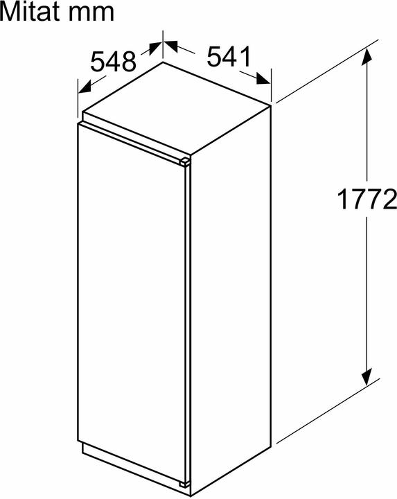 Produktbild Bosch Hausgeräte BOSC Einbau-Kühlschrank (310 l)