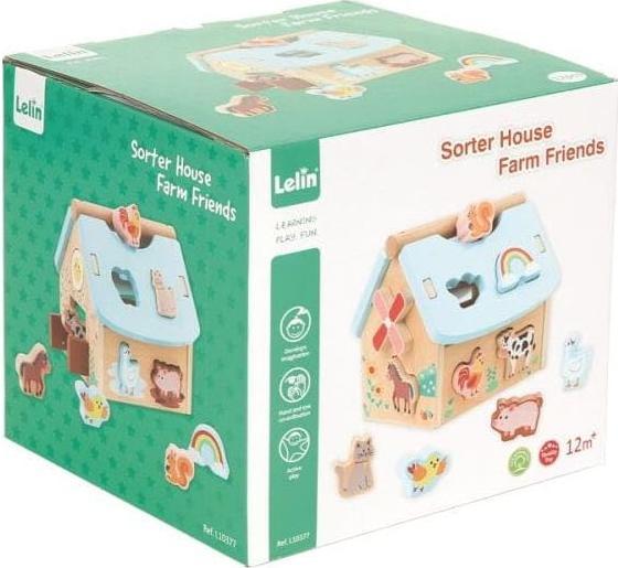 Actual product image Spielba Farm with shapes