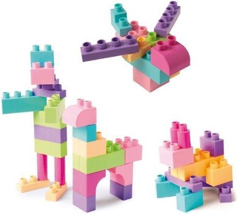 Actual product image Wader Kids Blocks 50 elements pink