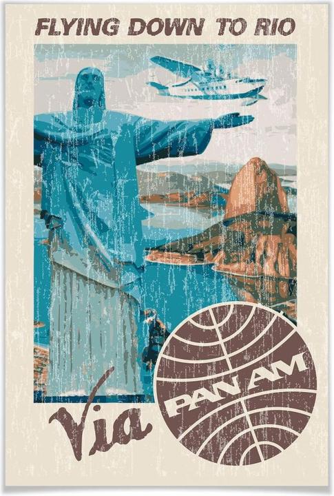 Actual product image Rio - Cristo Redentor on Sugar Mountain (30 x 45 cm)