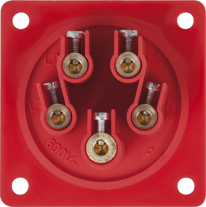 Actual product image PCE CEE 32A 400V 5p Socket Male