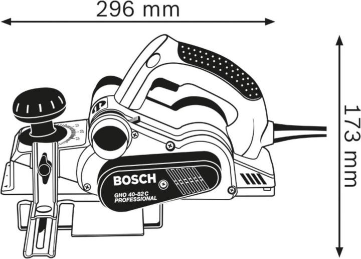 Produktbild Bosch Professional GHO 40-82 C