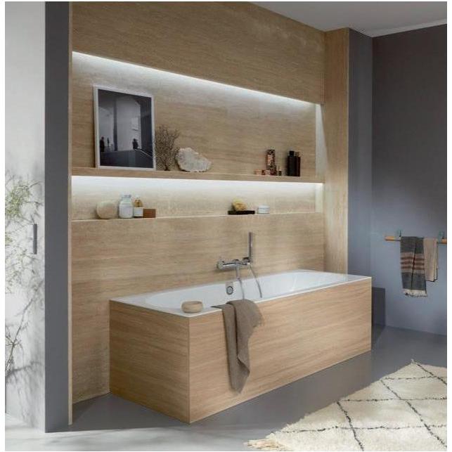 Thumbnail - Villeroy & Boch, Badewanne, V&B Einbauwanne OBERON 2.0 R-eck1800x800mm we (185 cm, 80 cm)