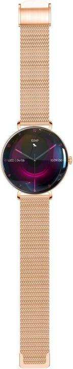 Actual product image Forever Smartwatch SB-370 Rose Gold - Leopard Print