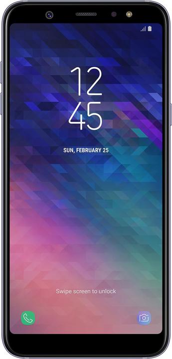 Actual product image Samsung Galaxy A6+ (2018) EU (32 GB, Lavender, 6", Dual SIM + SD, 4G)