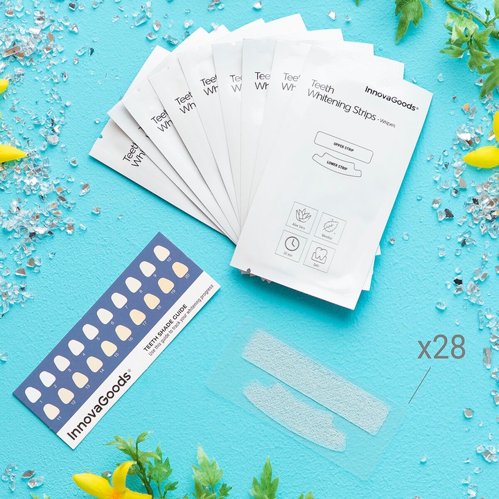 Produktbild InnovaGoods Zahnaufhellungsstreifen Wripes (Strips)